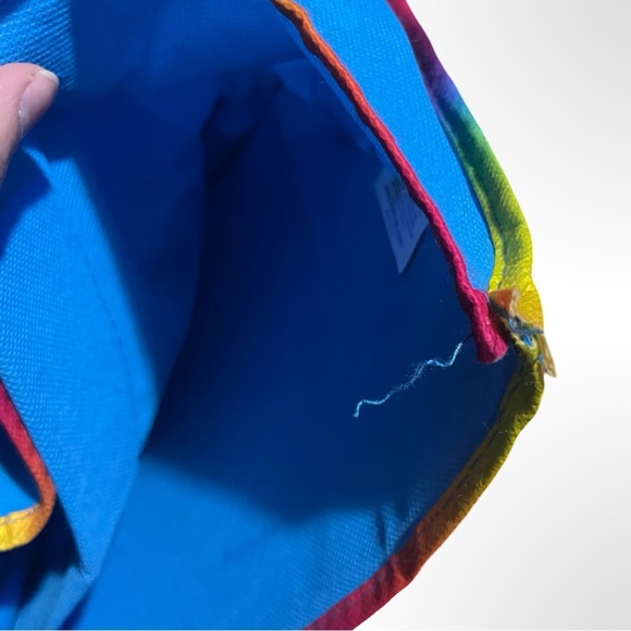 Lisa Frank Six Pockets Blue Closet Organizer 46" Long x 12" x12" Unicorn - Picture 5 of 5